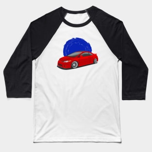 Red Honda Civic Si Baseball T-Shirt